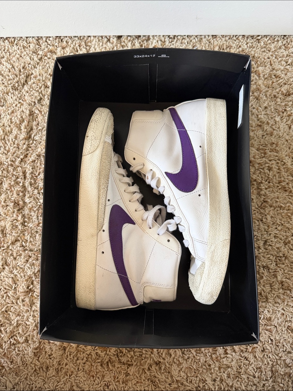 Nike Blazer Mid ‘77 Vintage ‘Voltage Purple’ Sneakers